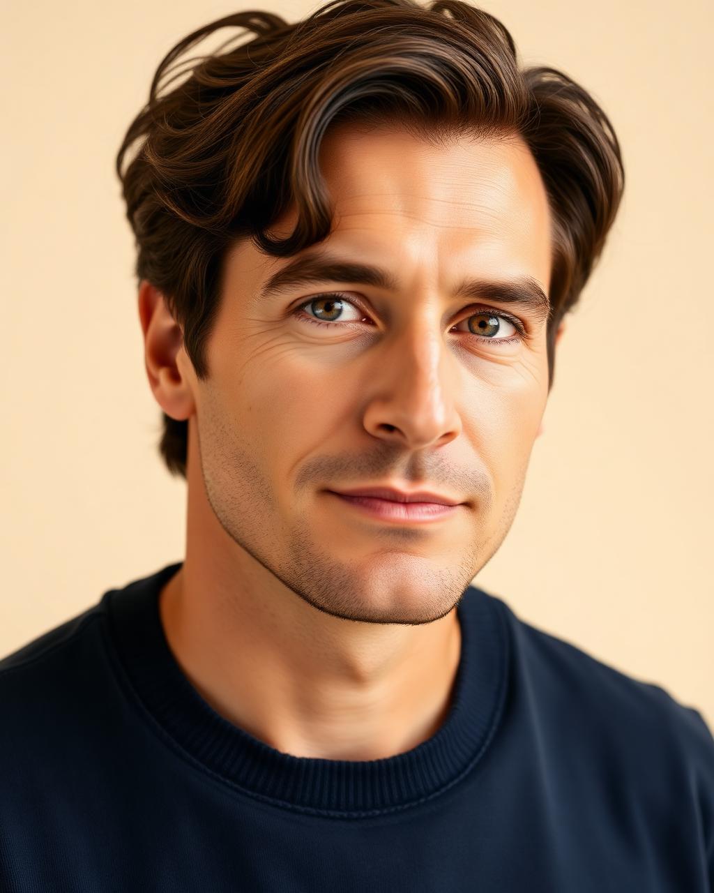 Man with healthy hair